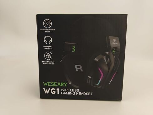 Wireless Gaming Headsets for PS5, PS4, PC, Switch, Mac, 2.4GHz Bluetooth Gaming Headphones with 7.1 Surround Sound, 50mm Drivers Wireless Headset with Microphone in Kuwait