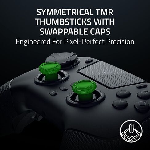 Razer Raiju V3 Pro Wireless Controller: Officially licensed for PlayStation, PS5, PC - Lag-free Esports Grade Performance - 6 Remappable Buttons - Customizable TMR Thumbsticks - Fast Triggers - Black in Kuwait