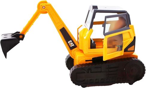 CAT Construction Workforce Jumbo Tower Crane Set, 50-Inch RC Crane Toy with 360-Degree Rotation, Hook and Wrecking Ball, Light, Skid Steer and 4" Figure, USB Rechargeable, Ages 5+ in Kuwait