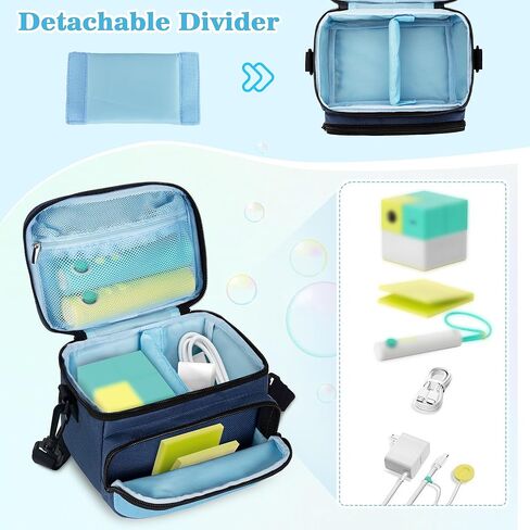 حقيبة حمل LoDrid متوافقة مع نظام ألعاب Nex Playground، منظم تخزين مع حزام كتف لوحدة التحكم في الألعاب والملحقات الأخرى، وردي، حقيبة فقط in Kuwait