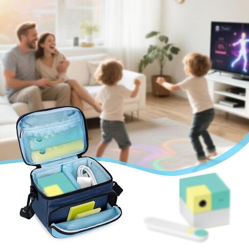 حقيبة حمل LoDrid متوافقة مع نظام ألعاب Nex Playground، منظم تخزين مع حزام كتف لوحدة التحكم في الألعاب والملحقات الأخرى، وردي، حقيبة فقط in Kuwait