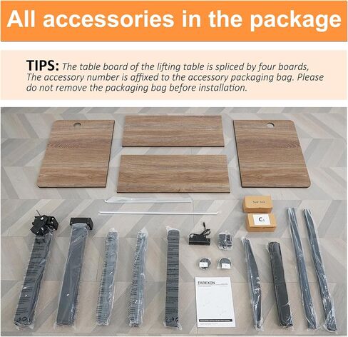مكتب الوقوف الكهربائي مع عجلات ، 63 '× 24' 'مكتب قابل للتعديل مع محطة الشحن ، 2 منافذ USB ، 3 منافذ الطاقة ، 4 caster ، 27'-46 '' RANDTIN in Kuwait