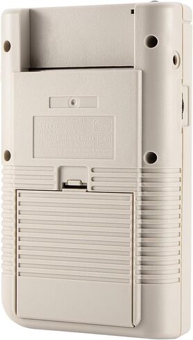 eXtremeRate Gray Replacement Full Housing Shell for Gameboy Classic 1989 GB DMG-01 Console with Screen Lens & Buttons - Handheld Game Console NOT Included in Saudi Arabia