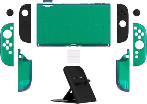 PlayVital Hard Case for Nintendo Switch 2 with Extra Stand & Thumb Grip Caps | Split Design, Dockable Protective Full-Body Shell Cover for Nintendo Switch 2 | Solid Color Series, Cherry Blossoms Pink in Saudi Arabia