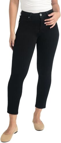 1822 Denim Women's Petite 26" Butter Mid-Rise Skinny Jeans in Saudi Arabia