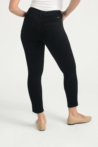 1822 Denim Women's Petite 26" Butter Mid-Rise Skinny Jeans in Saudi Arabia