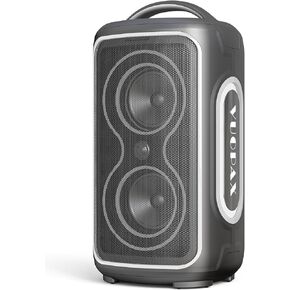 مكبر صوت بلوتوث محمول لاسلكي، مكبرات صوت للحفلات الخارجية بلوتوث مقاومة للماء IPX5، 4 بوصة 180 وات صوت عالٍ قوي مع تعزيز الجهير. وقت تشغيل يصل إلى 12 ساعة، شحن سريع، مصابيح RGB، TWS (برتقالي) in Kuwait