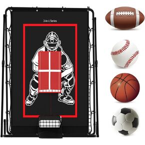 شبكة بيسبول قابلة للتعديل مع 9 جيوب، مدرب رمي 12 زاوية للكرة اللينة وكرة القدم والكرة الطائرة وكرة السلة والتمرين in Kuwait