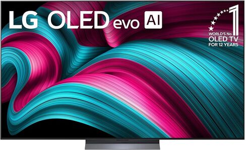 LG 77-Inch Class OLED evo AI 4K C5 Series Smart TV w/Dolby Atmos, Dolby Vision, HDR10, AI Super Upscaling 4K, Filmmaker Mode, Wow Orchestra, Alexa Built-in (OLED77C5PUA, 2025) in Saudi Arabia
