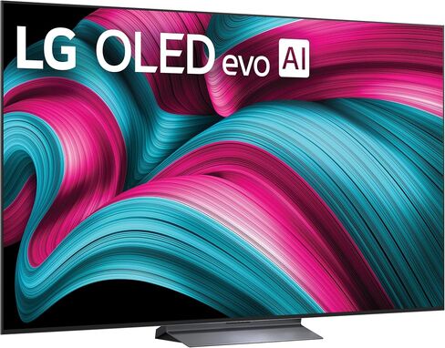 LG 77-Inch Class OLED evo AI 4K C5 Series Smart TV w/Dolby Atmos, Dolby Vision, HDR10, AI Super Upscaling 4K, Filmmaker Mode, Wow Orchestra, Alexa Built-in (OLED77C5PUA, 2025) in Saudi Arabia