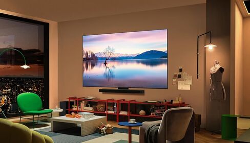 LG 77-Inch Class OLED evo AI 4K C5 Series Smart TV w/Dolby Atmos, Dolby Vision, HDR10, AI Super Upscaling 4K, Filmmaker Mode, Wow Orchestra, Alexa Built-in (OLED77C5PUA, 2025) in Saudi Arabia