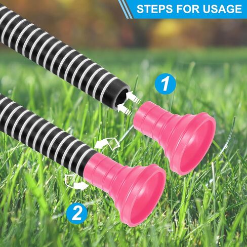 PATIKIL Golf Ball Retriever Grabber, Golf Ball Suction Cup Grabber Rubber Putter Grip Picker Upper Tool for Golfers Putter Swing Handle Accessories, Black in Saudi Arabia
