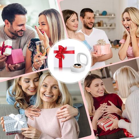 حلقة ذكية لتتبع اللياقة البدنية للنساء، حلقة معدل ضربات القلب الصحية مع متتبع النشاط، مراقب النوم ومقياس التأكسج، بدون رسوم اشتراك، التصوير عن بعد، مقاومة للماء IP68 in Kuwait