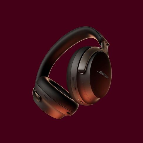 Bose New QuietComfort Ultra Bluetooth Headphones (2nd Gen), Wireless Headphones with Spatial Audio, Over Ear Noise Cancelling with Mic, Up to 30 Hours of Play time, Black in Saudi Arabia