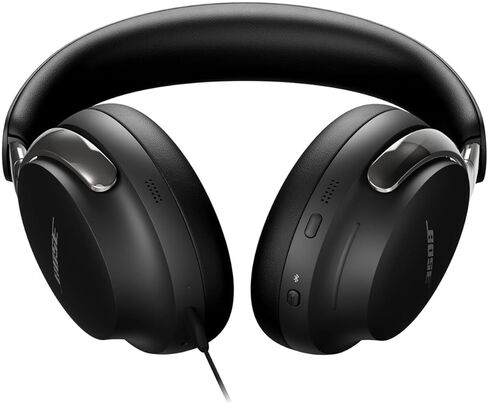 Bose New QuietComfort Ultra Bluetooth Headphones (2nd Gen), Wireless Headphones with Spatial Audio, Over Ear Noise Cancelling with Mic, Up to 30 Hours of Play time, Black in Saudi Arabia