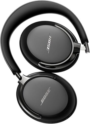 Bose New QuietComfort Ultra Bluetooth Headphones (2nd Gen), Wireless Headphones with Spatial Audio, Over Ear Noise Cancelling with Mic, Up to 30 Hours of Play time, Black in Saudi Arabia