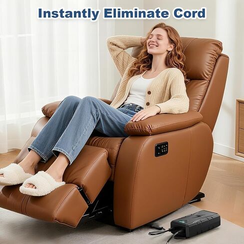 حزمة بطارية للأثاث المتكئ مع شاحن، حزمة بطارية كرسي استلقاء عالمية بقدرة 2500 مللي أمبير قابلة لإعادة الشحن مع شاشة LED لكرسي كهربائي ثنائي الدبوس، أريكة، كرسي رفع، أريكة، أثاث متحرك in Saudi Arabia
