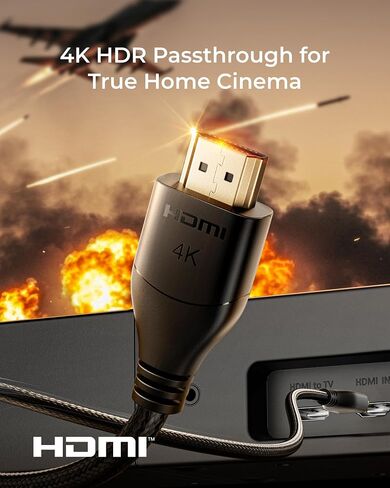نظام صوت محيطي لاسلكي ULTIMEA Skywave X50 5.1.4ch للتلفزيون، شريط صوت احترافي 760 وات مع Dolby Atmos، 2 مكبرات صوت محيطية لاسلكية ومضخم صوت 8 بوصات، مضخم GaN، تمرير 4K HDR، HDMI eARC in Kuwait