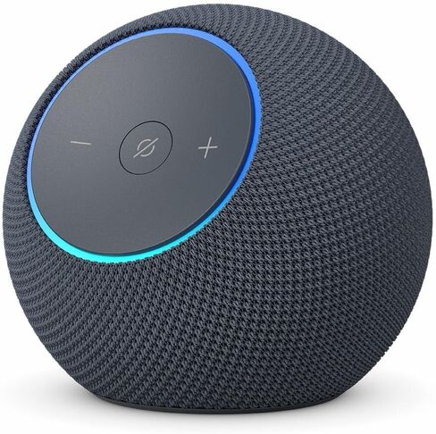 Amazon Echo Dot Max (أحدث طراز)، مكبر صوت Alexa مع صوت يملأ الغرفة ومركز منزلي ذكي مدمج، مع Alexa + الوصول المبكر، Graphite in Kuwait