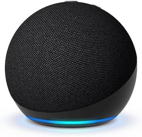 حزمة The Nightmare Before Christmas Fan Bundle: 2 Echo Dot (الجيل الخامس، 2022) فحم، و1 Jack Skellington Shell، و1 حامل سالي in Saudi Arabia