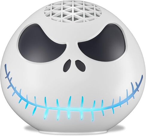 حزمة The Nightmare Before Christmas Fan Bundle: 2 Echo Dot (الجيل الخامس، 2022) فحم، و1 Jack Skellington Shell، و1 حامل سالي in Saudi Arabia