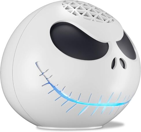 حزمة The Nightmare Before Christmas Fan Bundle: 2 Echo Dot (الجيل الخامس، 2022) فحم، و1 Jack Skellington Shell، و1 حامل سالي in Saudi Arabia