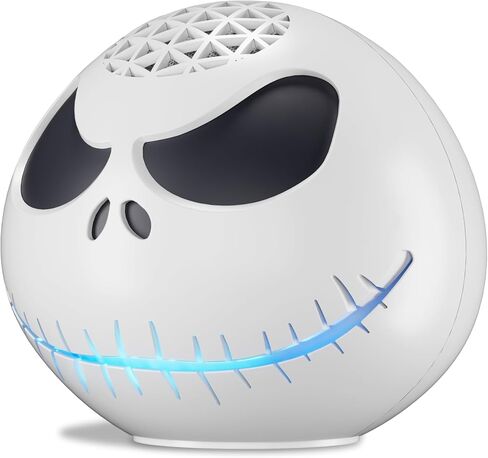 حزمة The Nightmare Before Christmas Fan Bundle: 2 Echo Dot (الجيل الخامس، 2022) فحم، و1 Jack Skellington Shell، و1 حامل سالي in Saudi Arabia