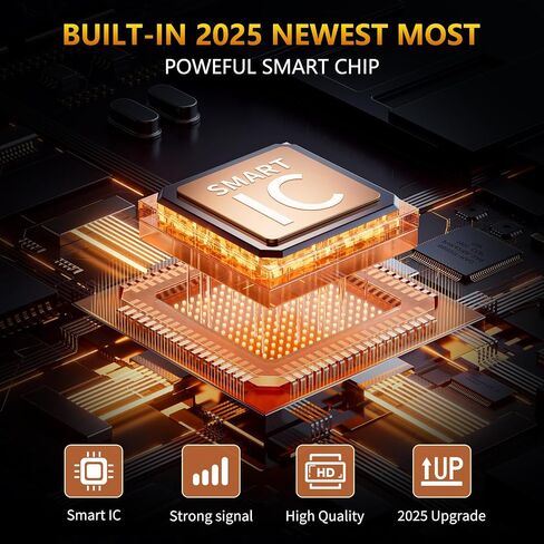 هوائي تلفزيون مطور 2025 للتلفزيون الذكي، نطاق يزيد عن 1600 ميل، هوائي رقمي داخلي/خارجي للقنوات المحلية، دعم HD 4K، معزز إشارة مضخمة، استقبال واضح لتلفزيونات 1080p 4K in Saudi Arabia