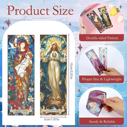 Dragon Stained Glass Transparent Bookmark - Wxiben 10 Pcs Fantastic Transparent PVC Bookmark Cool Dragon Floral Book Mark Page Clips Gifts for Women Men Book Lovers Teacher Student Bookish Readers in Saudi Arabia