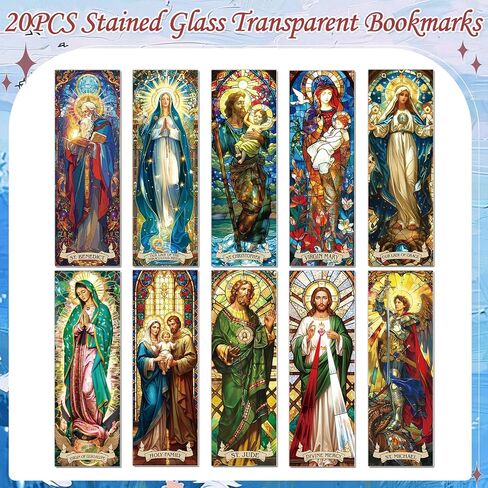 Dragon Stained Glass Transparent Bookmark - Wxiben 10 Pcs Fantastic Transparent PVC Bookmark Cool Dragon Floral Book Mark Page Clips Gifts for Women Men Book Lovers Teacher Student Bookish Readers in Saudi Arabia