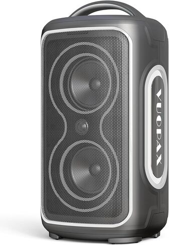 مكبر صوت بلوتوث محمول لاسلكي، مكبرات صوت للحفلات الخارجية بلوتوث مقاومة للماء IPX5، 4 بوصة 180 وات صوت عالٍ قوي مع تعزيز الجهير. وقت تشغيل يصل إلى 12 ساعة، شحن سريع، مصابيح RGB، TWS (برتقالي) in Kuwait