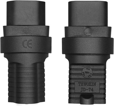 2 قطعة IEC320 C14 إلى 5-15R قابس مهايئ الطاقة، موصل تأريض قياسي أمريكي ثلاثي الشق، 125 فولت 15 أمبير، للكمبيوتر والخادم والإلكترونيات in Kuwait