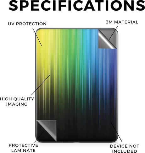 غلاف الكمبيوتر اللوحي متوافق مع Amazon Kindle Colorsoft (2024) - حديقة الفراشات - غطاء لاصق واقٍ من الفينيل الفاخر 3M - سهل الاستخدام | صُنع في الولايات المتحدة الأمريكية بواسطة MightySkins in Saudi Arabia