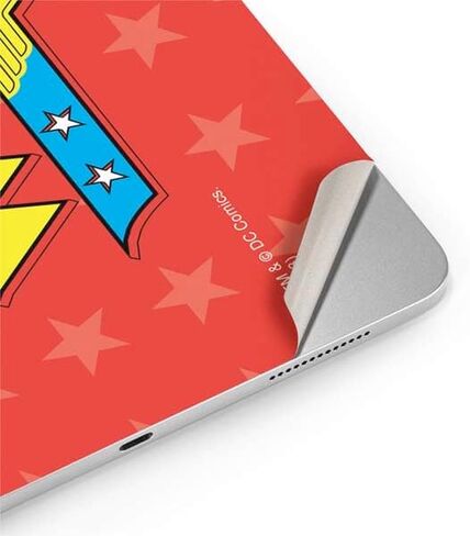ملصق Skinit للكمبيوتر اللوحي متوافق مع iPad 11th Gen (2025) - تصميم شعار Wonder Woman مرخص رسميًا من DC Comics in Saudi Arabia