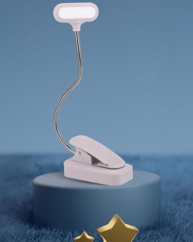 LED Book Light for Reading in Bed, Flexible Clip on Reading Light for Working Studying Black LCC2385-04 in Saudi Arabia