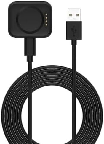 Charger for 42mm 2 46mm 3 3pro, USB Magnetic Charging Station with 3.3ft Cable, Replacement USB Charger Cable Cord Dock, and Fast Charging (White) in Saudi Arabia
