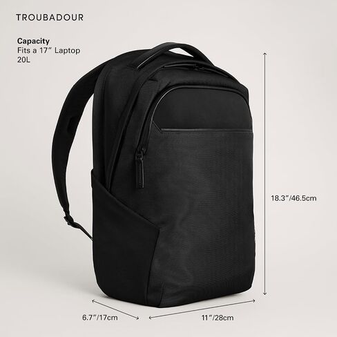 Troubadour Neo Backpack - Charcoal Black in Saudi Arabia