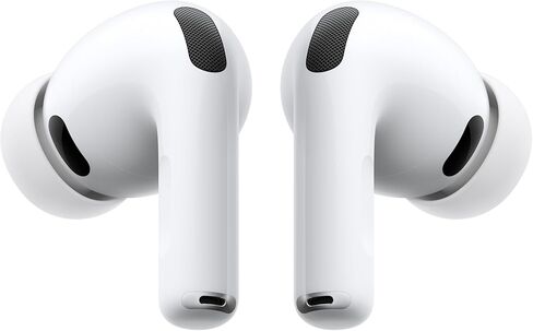 سماعات أذن لاسلكية Apple AirPods Pro 3، إلغاء الضوضاء النشط، ترجمة مباشرة، استشعار معدل ضربات القلب، ميزة السمع، سماعات رأس بلوتوث، صوت مكاني، صوت عالي الدقة، شحن USB-C in Kuwait