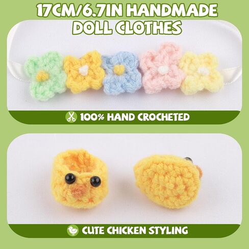 3 Mini Skirts for Dolls, 6.7in/17cm Doll Outfits Black/White/Pink 3 Pcs Cute Doll Skirts Clothes Pair of Tops in Kuwait