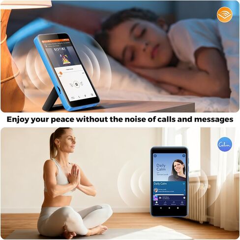 مشغل MP3 innioasis سعة 160 جيجابايت مع بلوتوث وواي فاي، مشغل MP3 مع Spotify، Spotify Kids، Pandora، Play Store، تطبيق Parental Manager، Calm، مشغل موسيقى MP4 بشاشة لمس كاملة 4 بوصات عالية الدقة للأطفال (أسود) in Kuwait