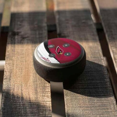 غلاف صوتي من Skinit متوافق مع Amazon Echo Dot 3 - تصميم مرخص رسميًا من NFL Arizona Cardinals in Kuwait