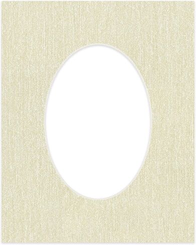 8x10 Mat Bevel Cut for 5x7 Photos - Precut Black Oval Shaped Photo Mat Board Opening - Acid Free Matte to Protect Your Pictures - Bevel Cut for Family Photos, Pack of 1 Matboard in Saudi Arabia