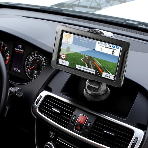 VEVOR GPS Navigator للسيارة، شاشة لمس 7 بوصة، نظام ملاحة GPS سعة 16 جيجا بايت مع كاميرا اندفاعة مدمجة، إرشادات صوتية خطوة بخطوة، تحذير من السرعة والضوء الأحمر، توجيه شاحنة مخصص، لشاحنة السيارة RV in Saudi Arabia