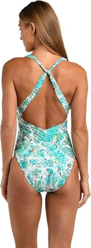 Sunshine 79 Womens One Piece Bathing Suit Deep Plunge Tummy Control Swimsuit in Saudi Arabia