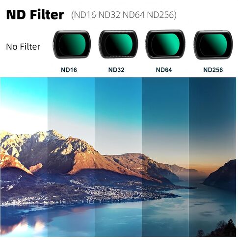 فلتر ND مغناطيسي متغير GREEN.L ND2-ND32، متوافق مع DJI Osmo Pocket 3 Creator Combo، زجاج بصري عالي الدقة متعدد الطبقات in Kuwait