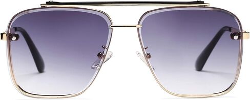 COASION Tony Stark Sunglasses Costume Eyewear Retro Square Aviator Sun Glasses Frames for Men Women in Kuwait