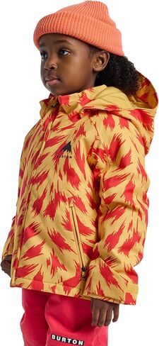 Burton Toddlers’ Hillslope 2-Layer Insulated Jacket – Waterproof Winter Coat with Room to Grow System – Wildcat Floral, 5 in Saudi Arabia