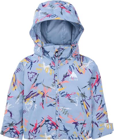Burton Toddlers’ Hillslope 2-Layer Insulated Jacket – Waterproof Winter Coat with Room to Grow System – Wildcat Floral, 5 in Saudi Arabia