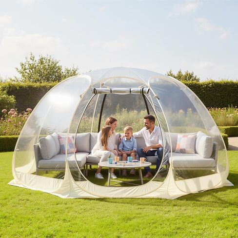 Pop Up Bubble Tent, Instant Igloo Tent Suitable for 4-6 People, Screen House for Patios, Cold in Saudi Arabia