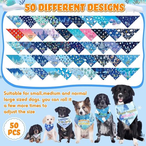 Abbylike 50 pcs هالوين الكلب Bandanas Bulk Fall Pet Scrips Triangle Bibs قابلة للتعديل جرو قابلة للغسل كيرشيف ملحقات أزياء الحيوانات الأليفة الموسمية لمستلزمات القطط الصغيرة المتوسطة الكبيرة الكلاب الكبيرة. in Kuwait